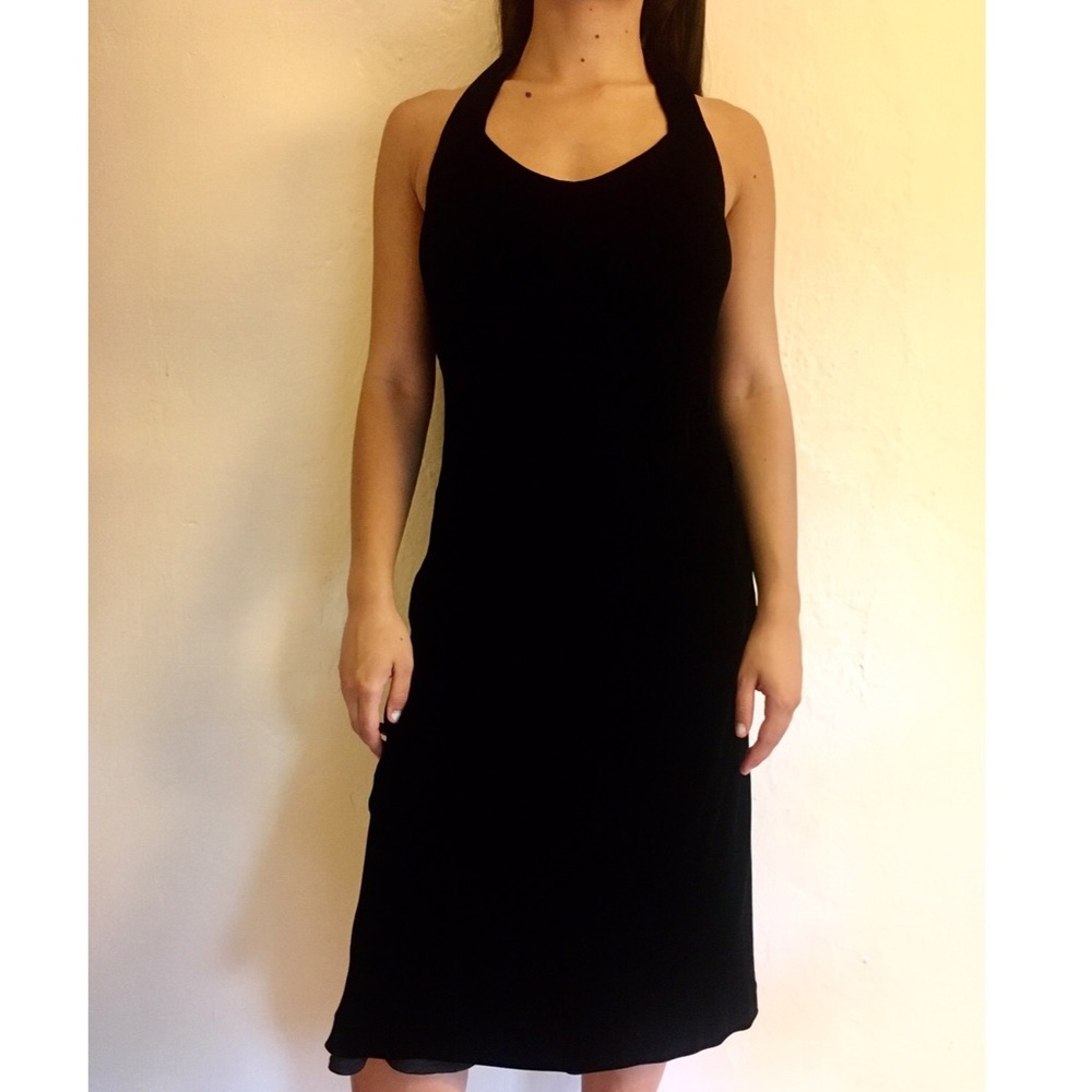 Banana Republic Velvet little black Dress